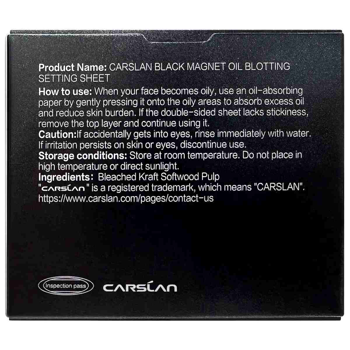Oil-Control Blotting Setting Sheet Compact